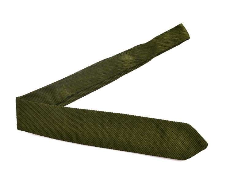  粋な大人のニットネクタイ