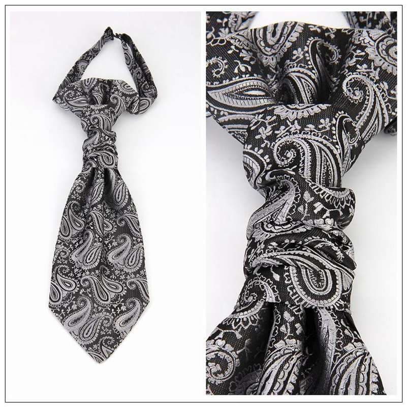 ネクタイ  高級アスコットタイ 結婚式用