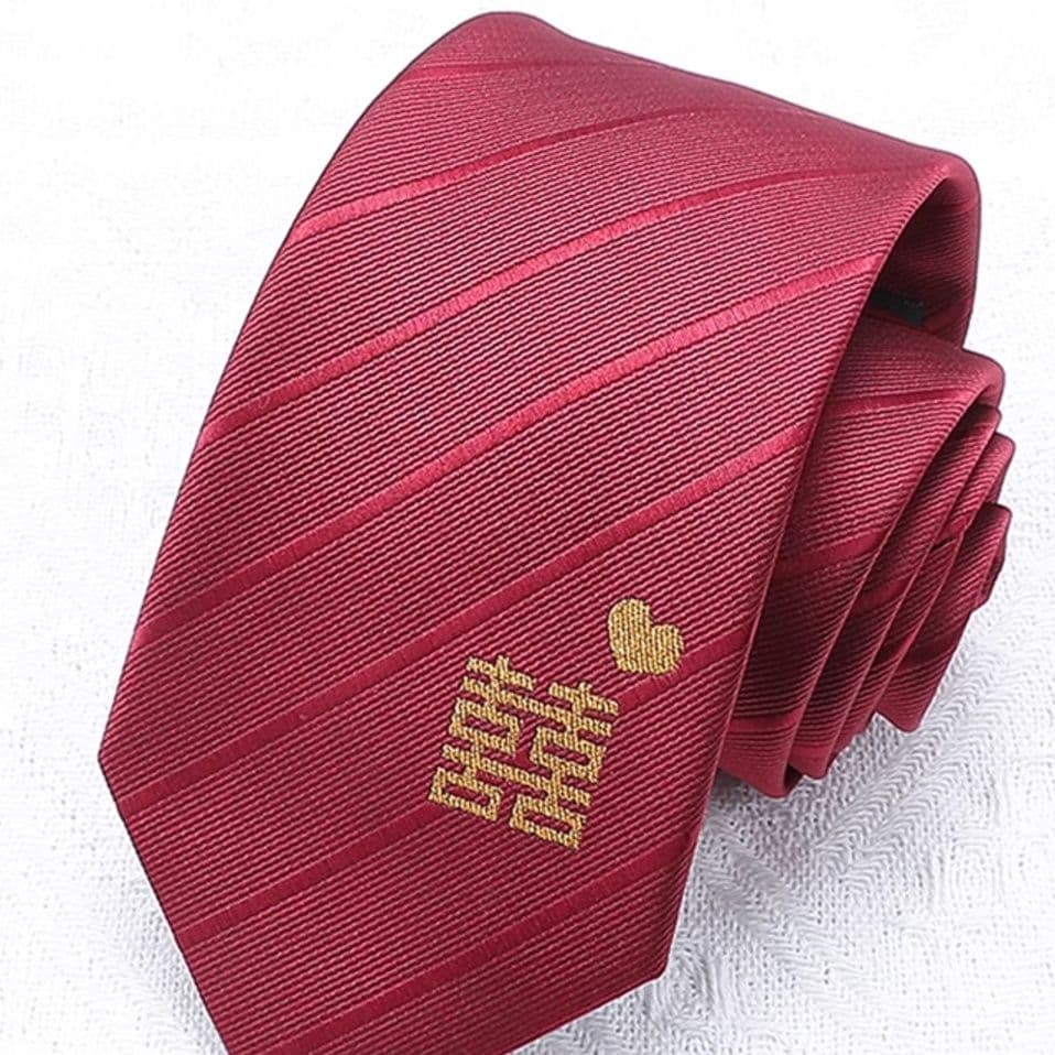 ネクタイ 斜め織り上質シルク風フォーマル