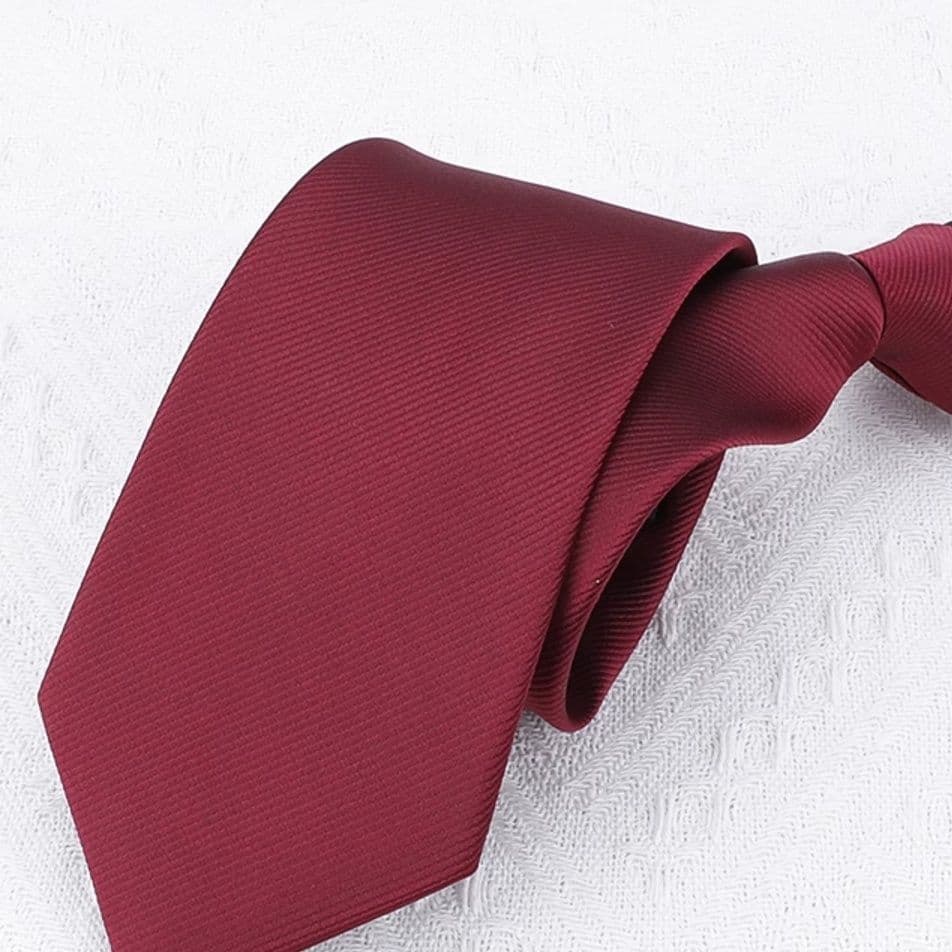 ネクタイ 斜め織り上質シルク風フォーマル