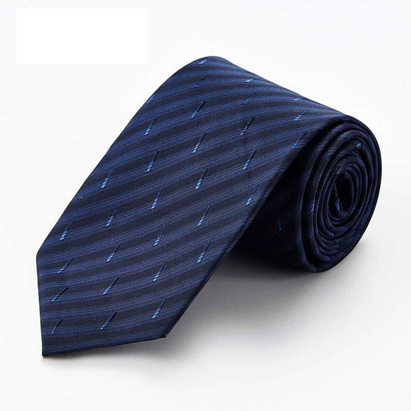  クラシック織柄シルク製ネクタイ