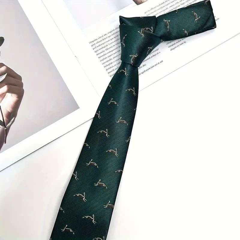  小紋柄シルクネクタイ