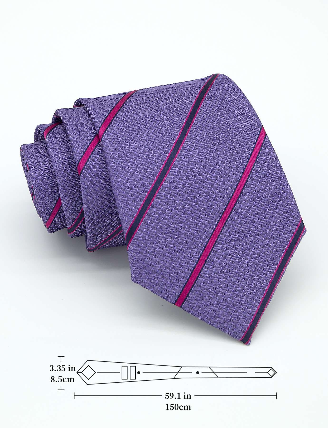  上品な織り模様の婚礼用ネクタイ