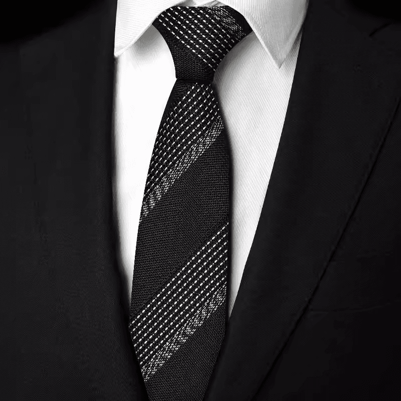 ネクタイ 紳士の風格 洗練シルエット