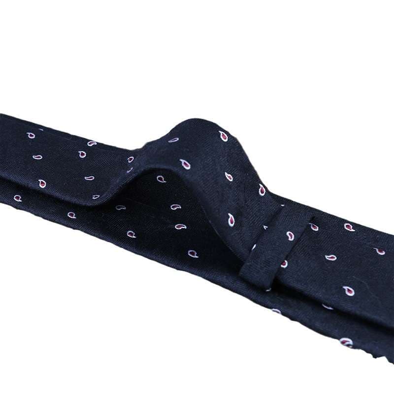  クラシックパターン柄シルクネクタイ