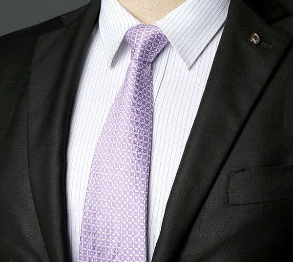 結婚式 ネクタイ 格式高い華麗な模様のシルク礼装用ネクタイ