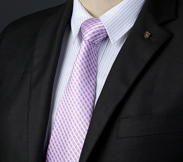 結婚式 ネクタイ 格式高い華麗な模様のシルク礼装用ネクタイ