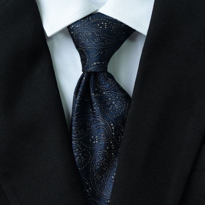 結婚式ネクタイジャカード織りフォーマルネクタイ